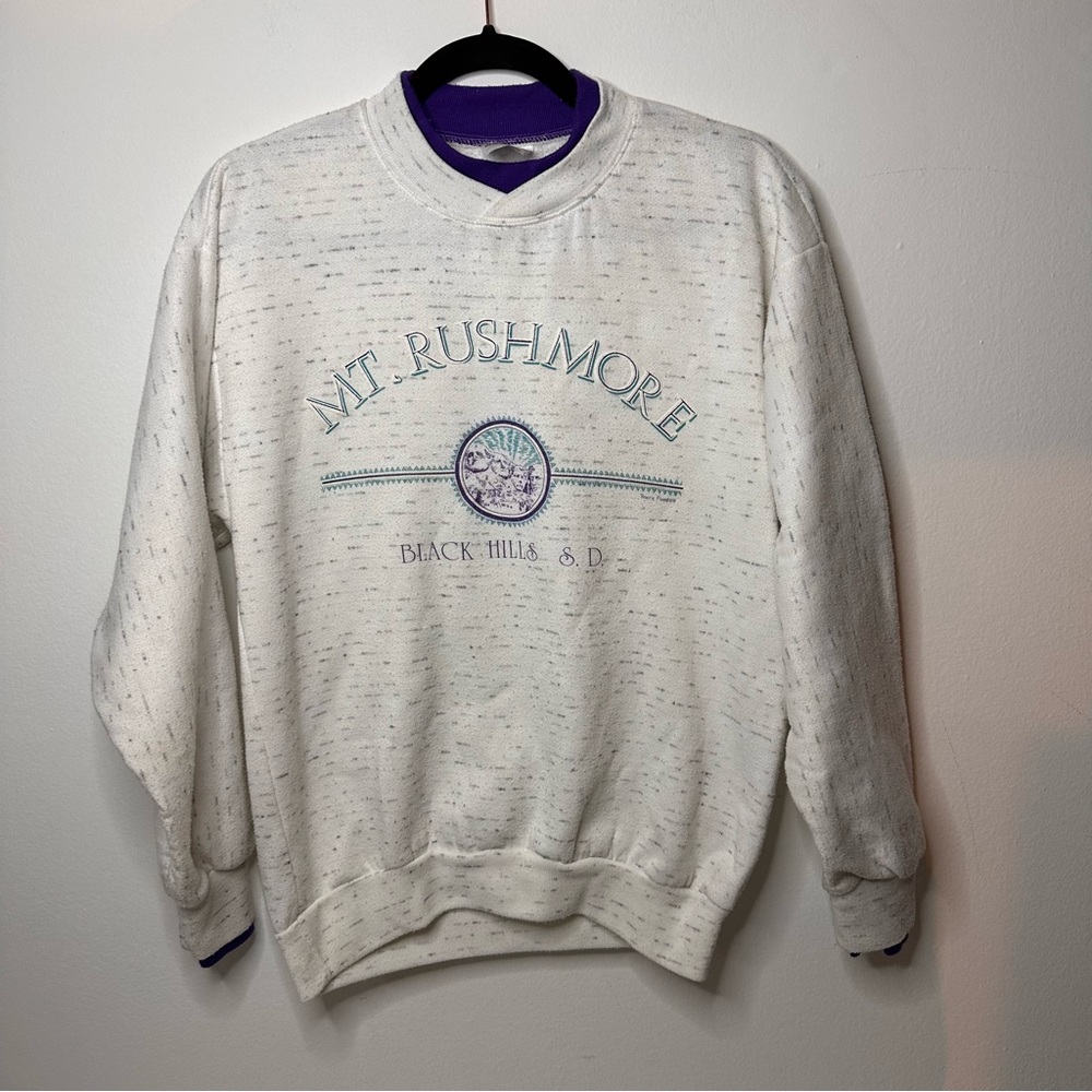Mt. Rushmore Black Hills S.D. Sweatshirt Size Medium